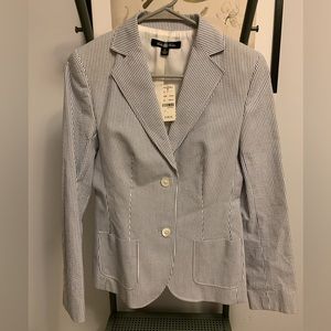 NWT Brooks Brothers women’s lightweight pinstriped blazer | 0
